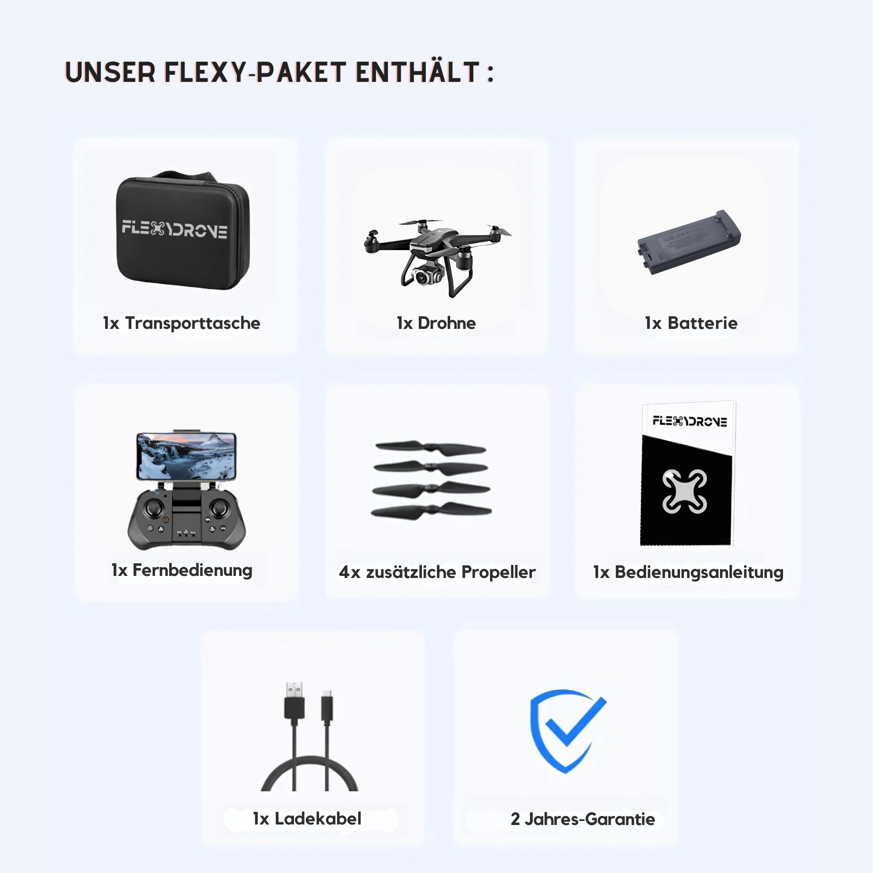 Flexy Pro - Drohne 6K